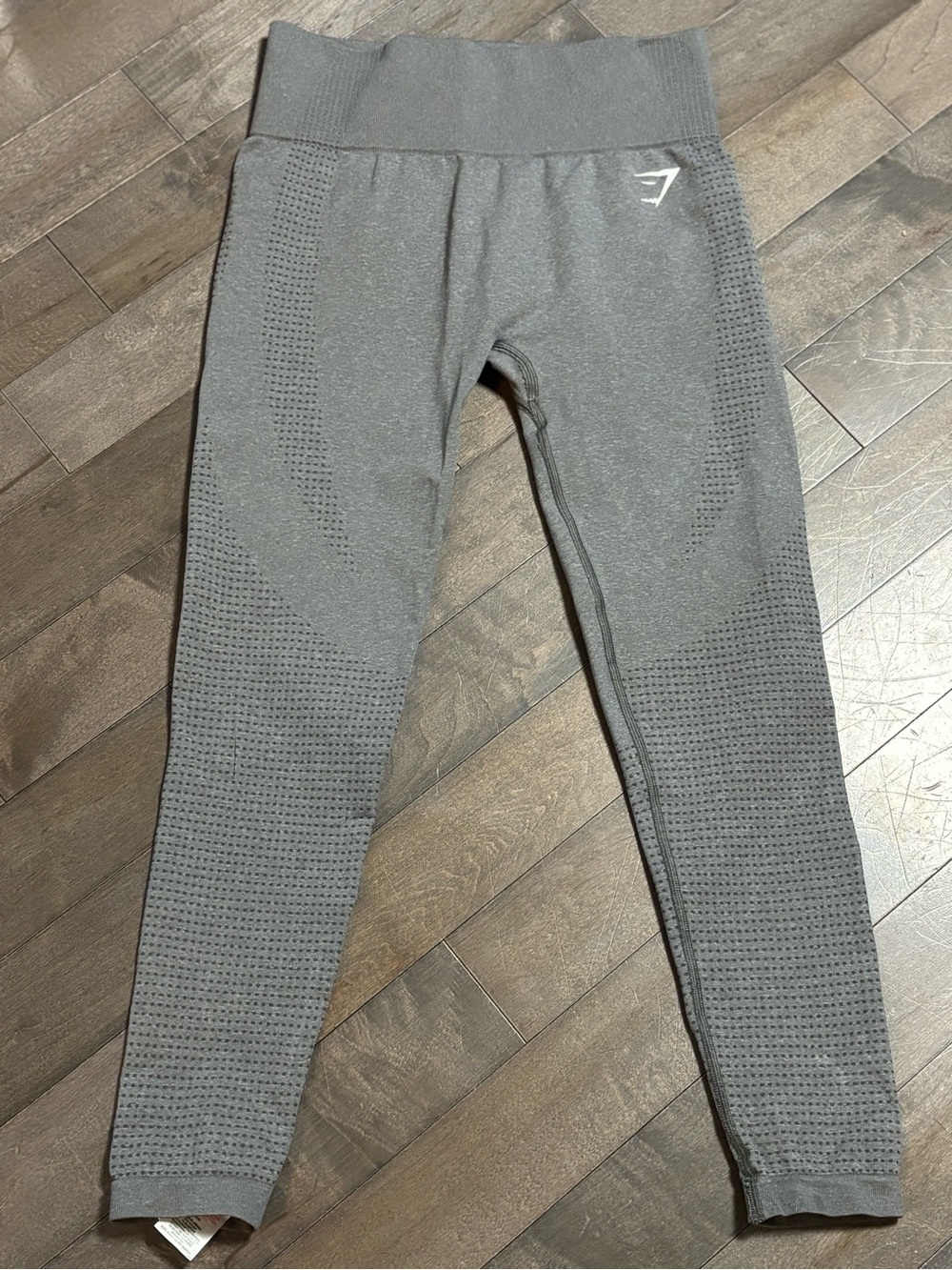Gymshark Women's Vital Seamless 2.0 Leggings Gray Medium High Waist 24” NWOT